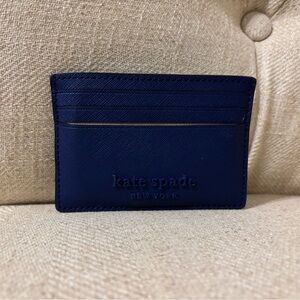Kate Spade Navy Card Holder